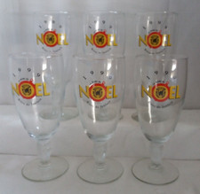 Lot 6 verres à bière 25 cl