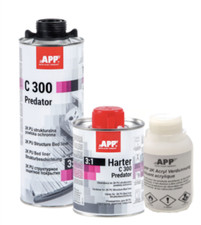 Revêtement de protection APP C300 predator, blackson, antigravillon, carrosserie