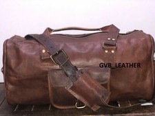 Homme Véritable Cuir Vintage