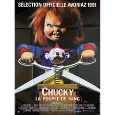 CHUCKY LA POUPEE DE SANG Affiche de cinéma  - 120x160 cm. - 1990 - Alex Vincent,