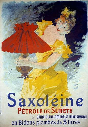 Affiche publicitaire pour - , le