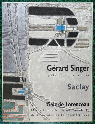 Gérard singer affiche - singer,