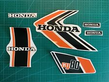 Honda CY 80 rouge stickers