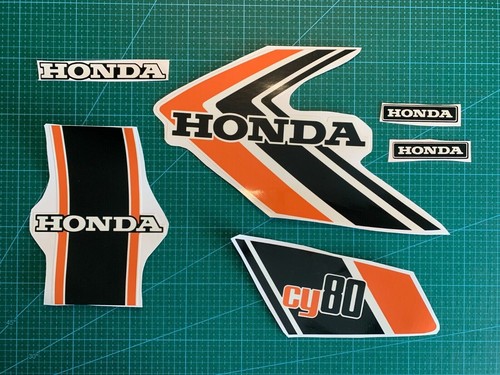 Honda rouge stickers - cy,