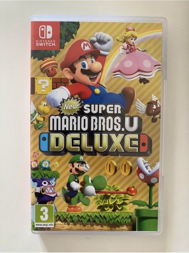 Super mario bros deluxe - mario, u