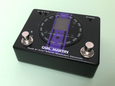 CARL MARTIN Chromatic Tuner - pédale accordeur guitare