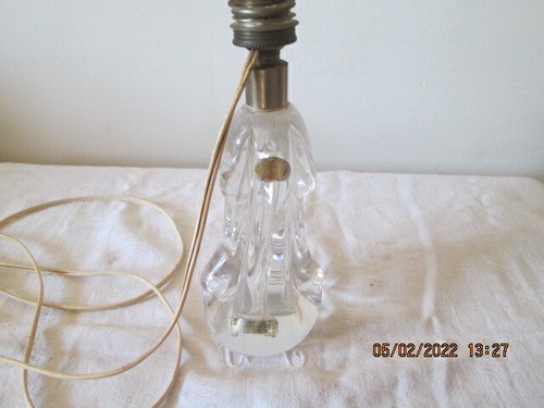 Ancienne lampe cristal - , en