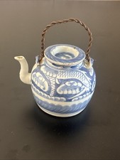 ANCIENNE THEIRE BLEU BLANC