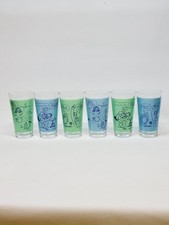 6 Verres Publicitaires Humoristiques St-Yorre St Yorre Wolinski 