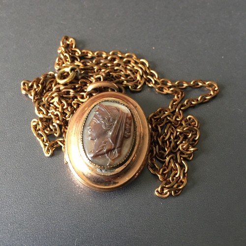 Antique victorian locket - victorian,