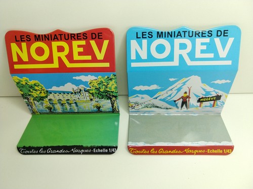 Norev lot 2 présentoirs - de,