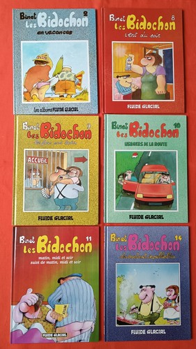 Lot les bidochon t2 - 6,