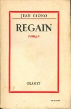 Regain - Jean Giono - V2241698