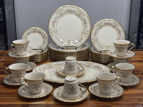 51pc lenox castle garden china - lenox,