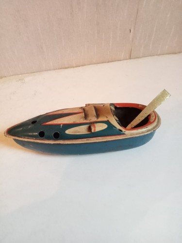 Jouet metal blanc ancien - metal,