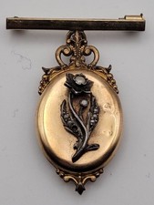 Broche pendentif porte - pendentif, porte-photo