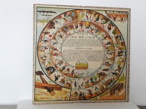 Jeu oie ancien - jeu, l'oie