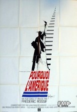 WHY AMERICA - USA / ROSSIF - STATUE OF LIBERTY - ORIGINAL LARGE MOVIE POSTER