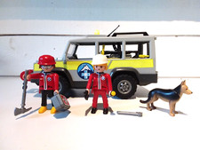PLAYMOBIL LOT 5427/ 4X4 VÉHICULE SECOURS EN MONTAGNE/INTERVENTIONS ALPINISTES
