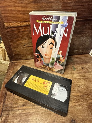 Mulan vhs walt disney - vhs, vf