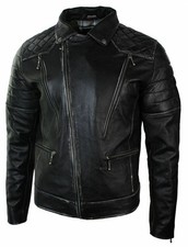 Blouson motard homme cuir