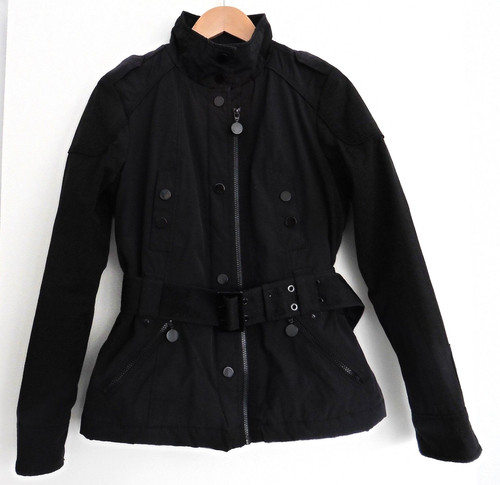 Veste trench noir - veste, noir.