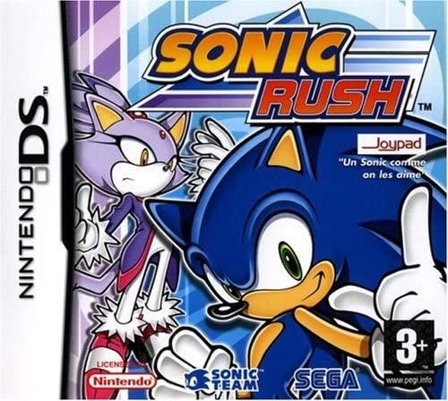 Jeu sonic rush - jeu, ds