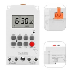 Interrupteur Minuterie Relais Intermédiaire Numérique Programmable avec Utilis