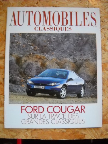 Catalogue brochure ford cougar - ford,