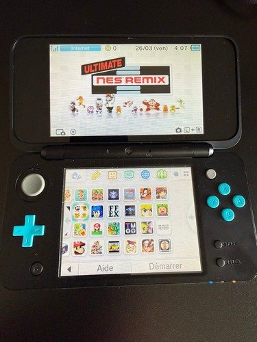 Nintendo 2ds bleu noir - bleu, &