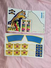 2 PLANCHES DE STICKERS DU SET