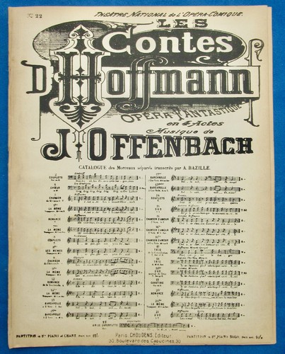 Opéra jacques offenbach - opÉra,
