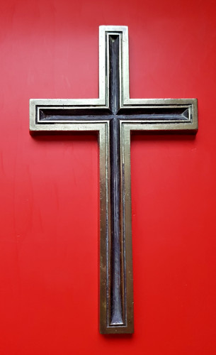 Crucifix bronze tampon - ,