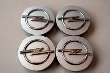 OEM GM Opel Astra Zafira 09223038HX Ensemble de cache-moyeux en alliage argenté