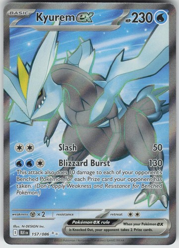 Pokemon kyurem 157 - kyurem, 157/086