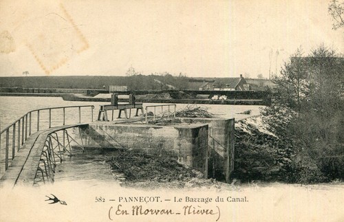 Carte limanton barrage - carte,