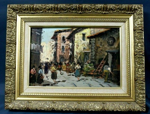 Tableau 1950 vieux nice - tableau,