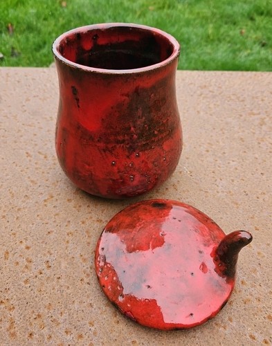 Pot couvert faïence - pot,