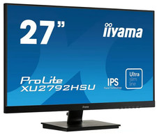 Iiyama ProLite XU2792HSU-B1 Monitor 27" FHD 1920x1080 VGA HDMI DP Ultra Slim