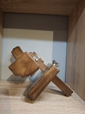 RABOT BOUVET DE TONNELIER ART POPULAIRE OUTILS ANCIENS EN CORMIER 