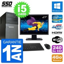 PC Tour Dell 390 MT Ecran 27"
