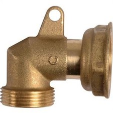 Raccord coudé à 90° - Pour liaison entre le compteur de gaz et le régulateur 