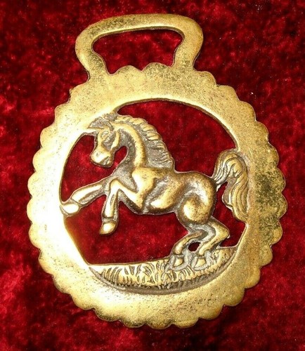 Horse brass laiton décor - horse,