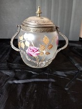 ANCIEN POT à BISCUITS DECOR