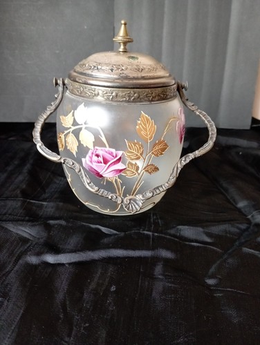 Ancien pot biscuits - biscuits, decor