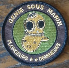Insigne patch marine doré - patch,