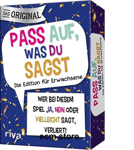 Pass auf was sagst version - pass, du