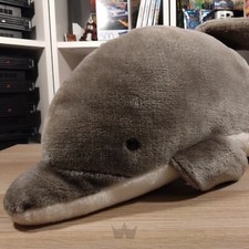 Grande peluche dauphin - grande,