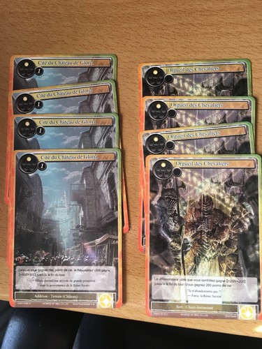 Joli lot cartes force - de, of
