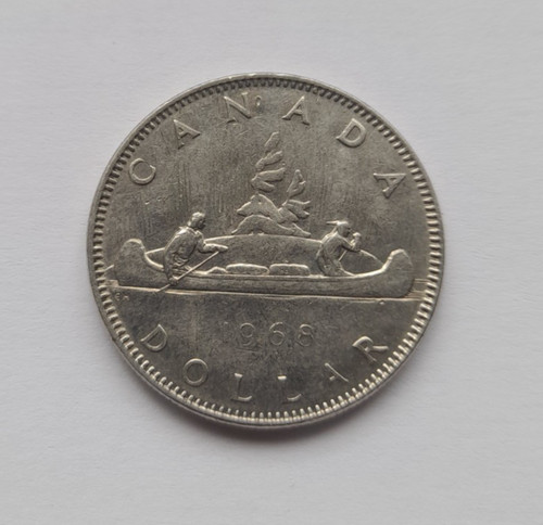 Canada pièce dollar 1968 - pièce,